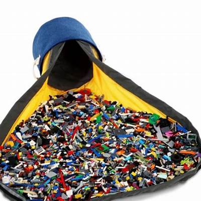 LEGO STORAGE AND Play Mat Bag - Large Capacity Toy Organizer Bin For Kids  $17.99 - PicClick